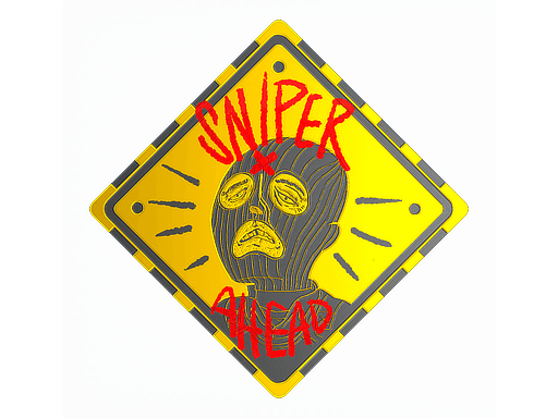 Sticker | Sniper Ahead (Foil)