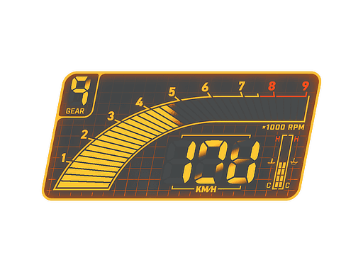 Sticker | Digital Dashboard (Lenticular)