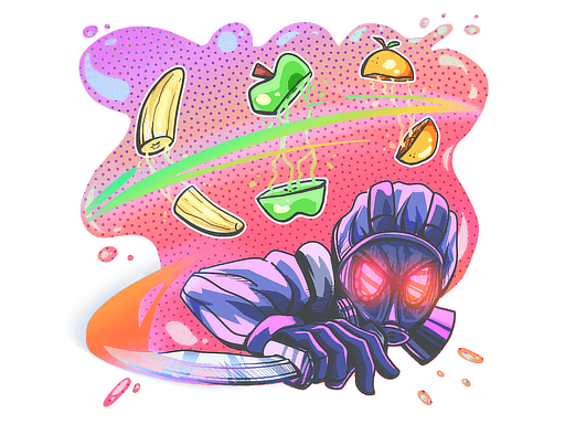 Sticker | Knife Streak (Holo)
