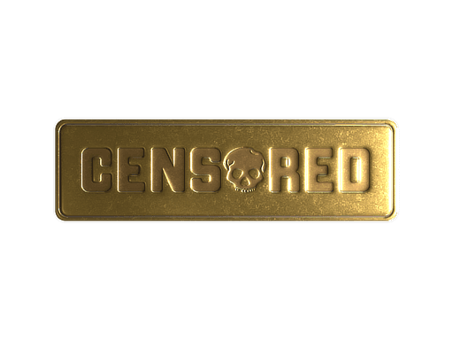 Sticker | Censored (Foil)