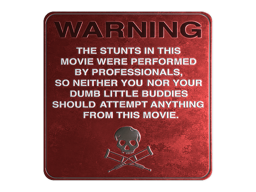 Sticker | WARNING (Foil)